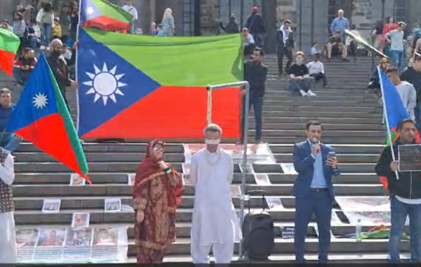 Koln Protest Against Executions 6 April